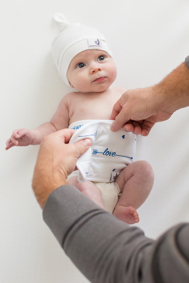 Organic Cotton Baby Belly Band & Warmer for Colic Relief love Etsy