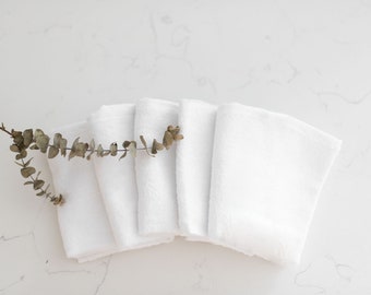 Organic Super Soft Bamboo Washcloths (set of 5)