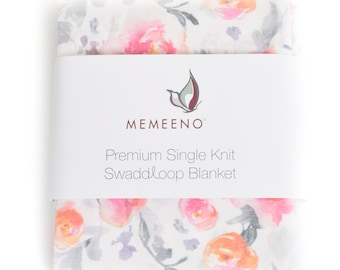 Swaddle & Newborn Blanket - Floral