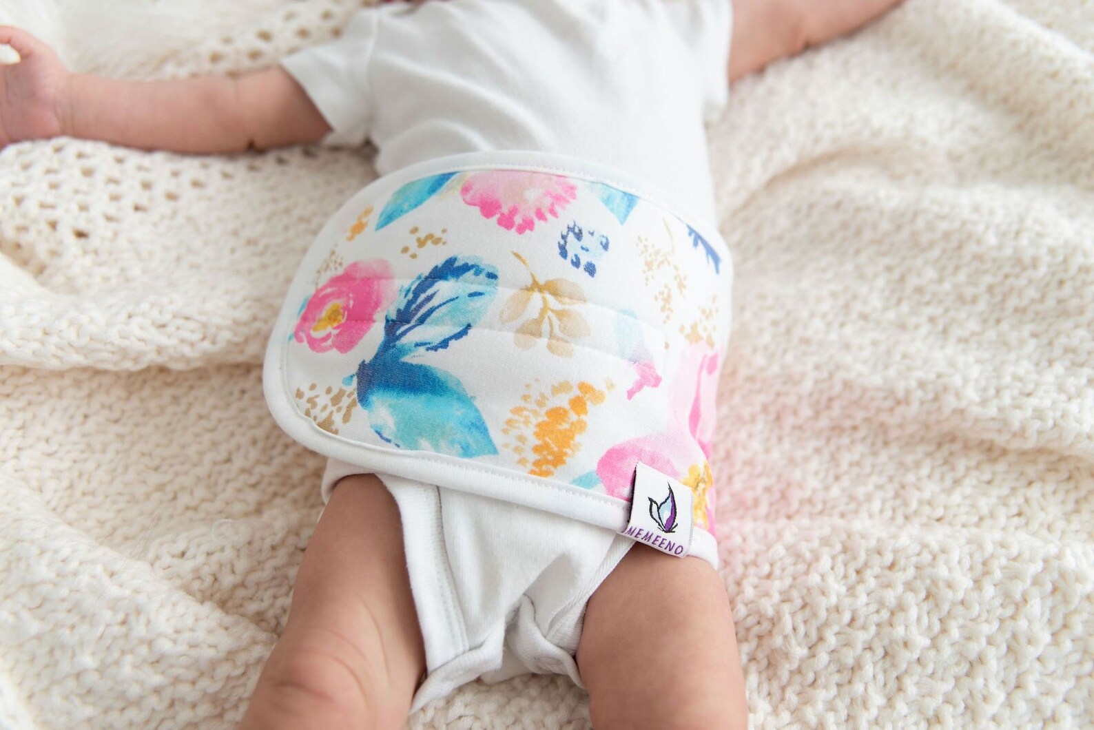 Organic Cotton Baby Belly Band & Warmer for Colic Relief aquarelle Etsy