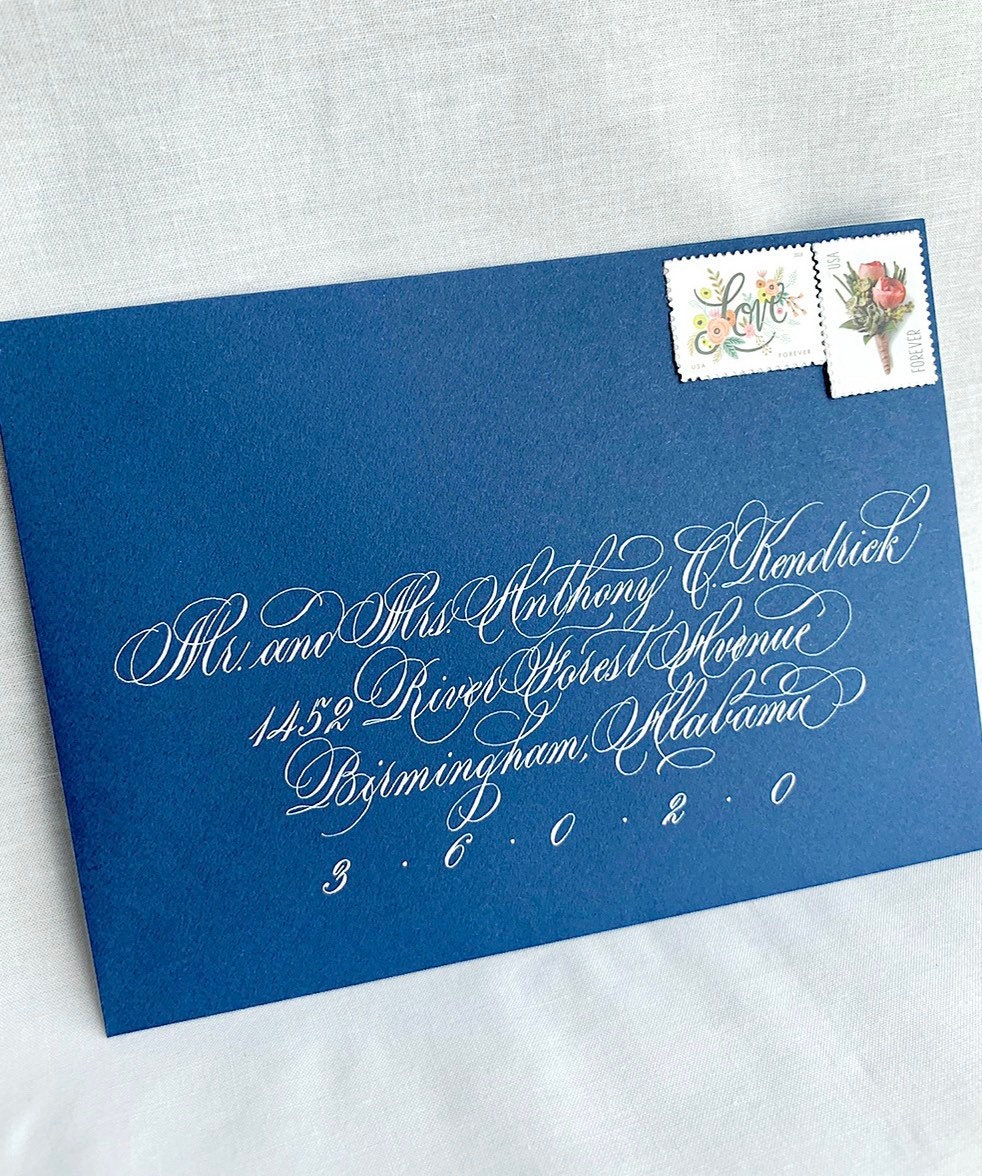 Addressing Wedding Invitations By Hand 3