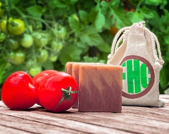 Nourishing Tomato Natural Shampoo Bar