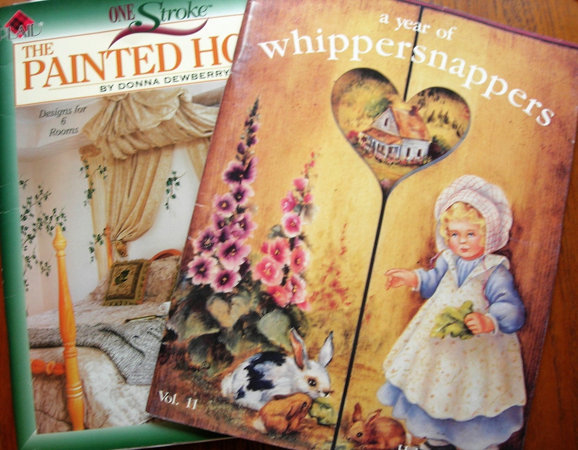 Decorative painting books Vintage Etsy