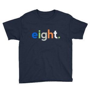 8th Birthday Shirt Boy 8 Year Old | 8th Birthday Gifts | Kids Gift Ideas Age Eight Year Old Birthday Shirt | Boys 8th Birthday Shirt