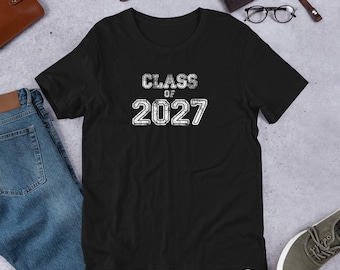Class of 2027 Shirt Senior 2027 Shirt | Senior Gifts Graduation Shirt Graduation Gift for Him Graduation Gift for Her