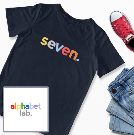 Kids 7th Birthday Shirt For Boys 7 Seven | Age 7 Gift Ideas Kids 7th Birthday Shirt For Boys 7 Seven | Age 7 Gift Ideas