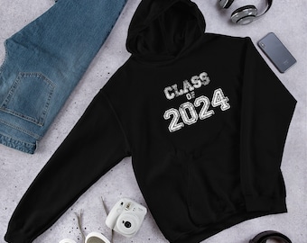 Class of 2024 Hoodie Senior 2024 Hoodie | Senior Gifts Graduation Hoodie Graduation Gift for Him Graduation Gift for Her