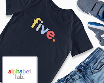5th Birthday Shirt Boy 5 Year Old | 5th Birthday Gifts | Kids Gift Ideas Age Five Year Old Birthday Shirt | Boys 5th Birthday Shirt