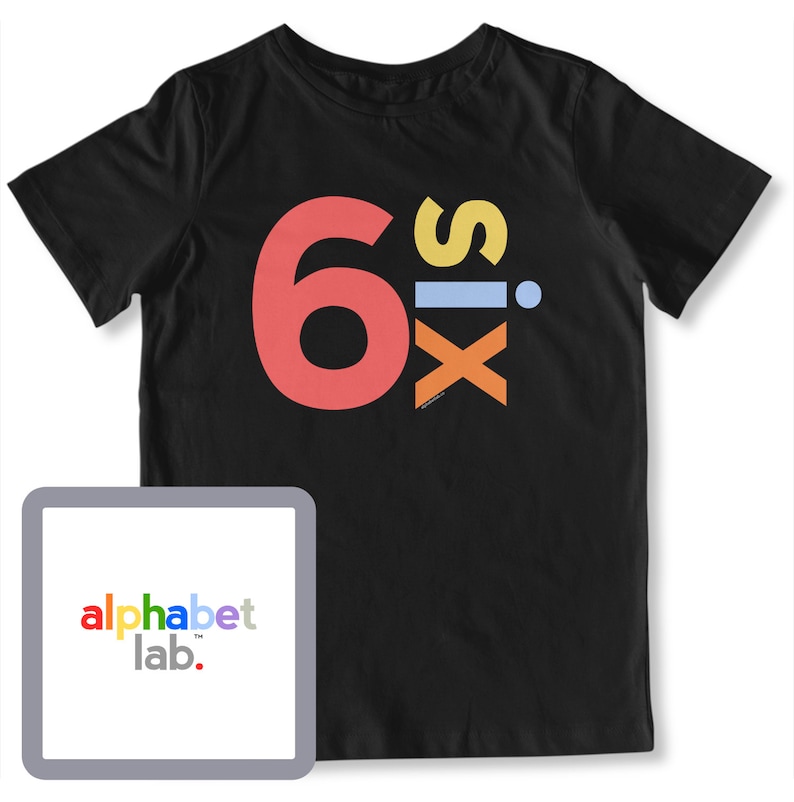 6th Birthday Shirt Boy 6 Year Old | 6th Birthday Gifts | Boys 6th Birthday Shirt | Kids Gift Ideas Age Six Year Old Birthday Shirt