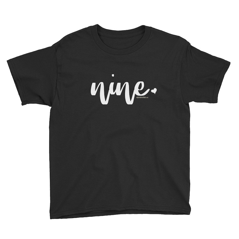 9 year old birthday shirt ideas