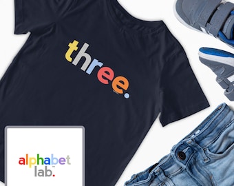 3rd Birthday Shirt Boy 3 Year Old | 3rd Birthday Gifts | Kids Gift Ideas Age Three Year Old Birthday Shirt | Boys 3rd Birthday Shirt