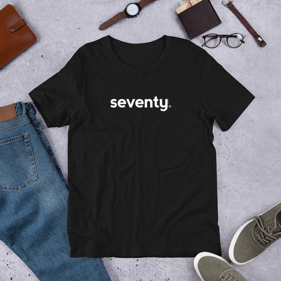 70th Birthday Shirt for Men 70 Seventy Men Women Gifts Party - Etsy