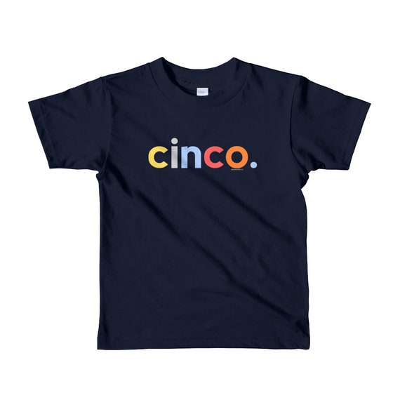 Kids 5th Birthday Shirt For Girls 5 Cinco Anos | Spanish Ideas Kids 5th Birthday Shirt For Girls 5 Cinco Anos | Spanish Ideas