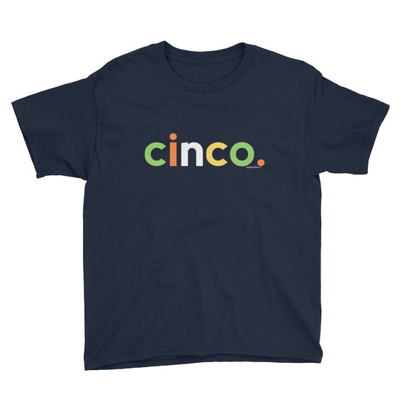 Kids 5th Birthday Shirt For Girls 5 Cinco Anos | Spanish Ideas Kids 5th Birthday Shirt For Girls 5 Cinco Anos | Spanish Ideas