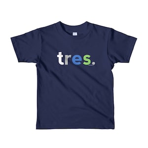 3rd Birthday Shirts for Boys 3 Tres Anos | Spanish Nino Gifts Age Three Year Old Youth Birthday Shirt
