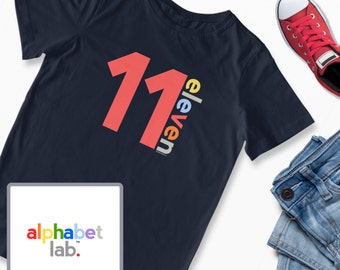 11th Birthday Shirt Boy 11 Year Old | 11th Birthday Gifts | Kids Gift Ideas Age Eleven Year Old Birthday Shirt | Boys 11th Birthday Shirt