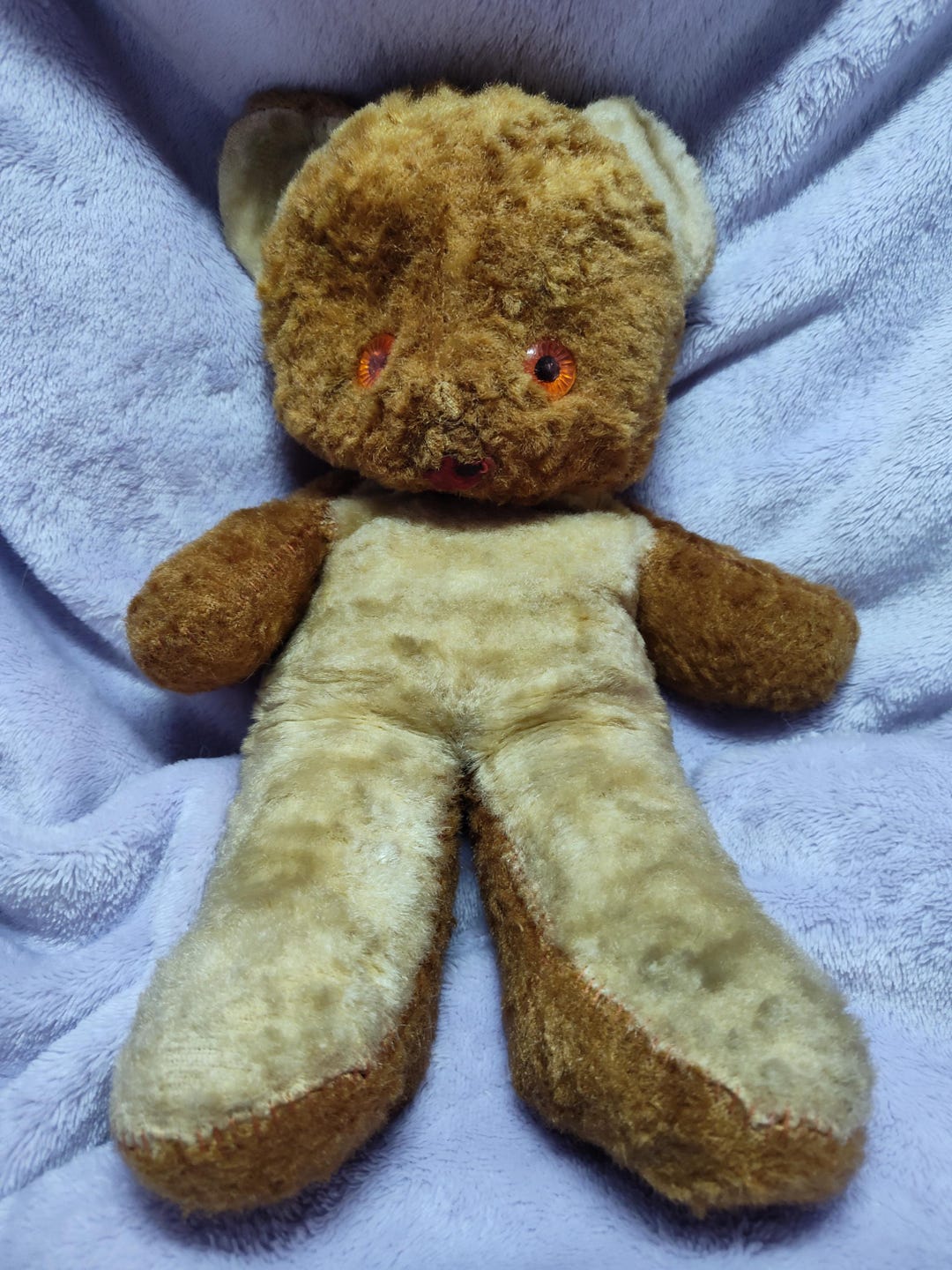 Early 1900s Sawdust-stuffed Teddy Bear – Antique Collector’s Treasure ...