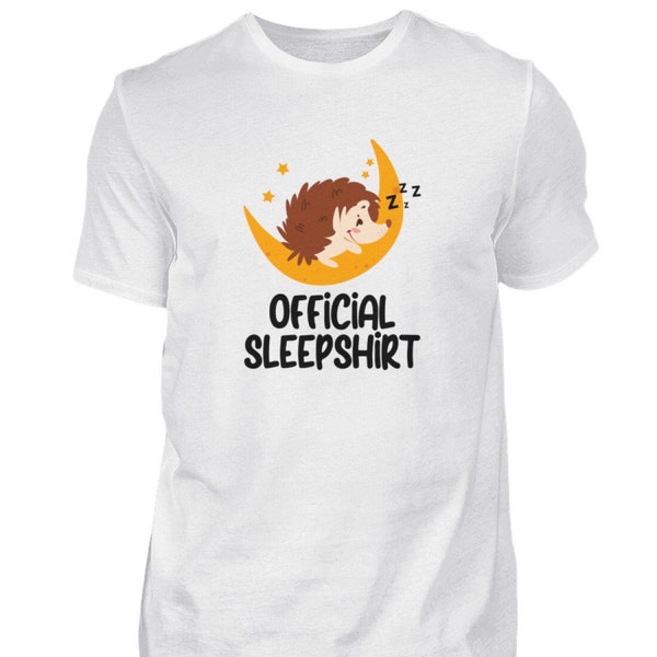 Official Sleepshirt Geschenk Offizielles Schlafshirt lustige Geschenkidee witziges Geschenk  - Herren Shirt