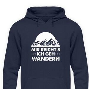 Ich geh Wandern - Unisex Hoodie  - Unisex Kapuzenpullover Hoodie