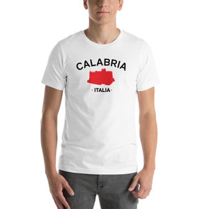 Calabria Castle Jersey Calabrian Castello Short-Sleeve Unisex T-Shirt