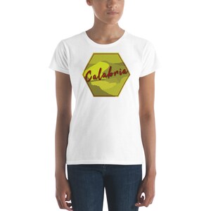 Women&#39;s Calabria Jersey Calabrian Mountains short sleeve t-shirt