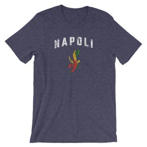 Men&#39;s Retro Napoli T-Shirt - Naples, Italy scopa jersey