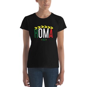 Women&#39;s Rome tshirt Italy Flag Colors Roma Clothes short sleeve t-shirt