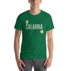 Calabria Crest T-Shirt Italian Soccer Jersey