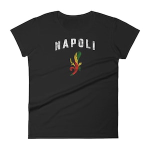 Women&#39;s Retro Napoli t-shirt - Naples, Italy scopa jersey