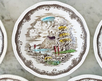 Vintage KENSINGTON CEREAL BOWL || Shakespeare's Sonnets || Ironstone Bowls || Anne Hathaway's Cottage Autumn