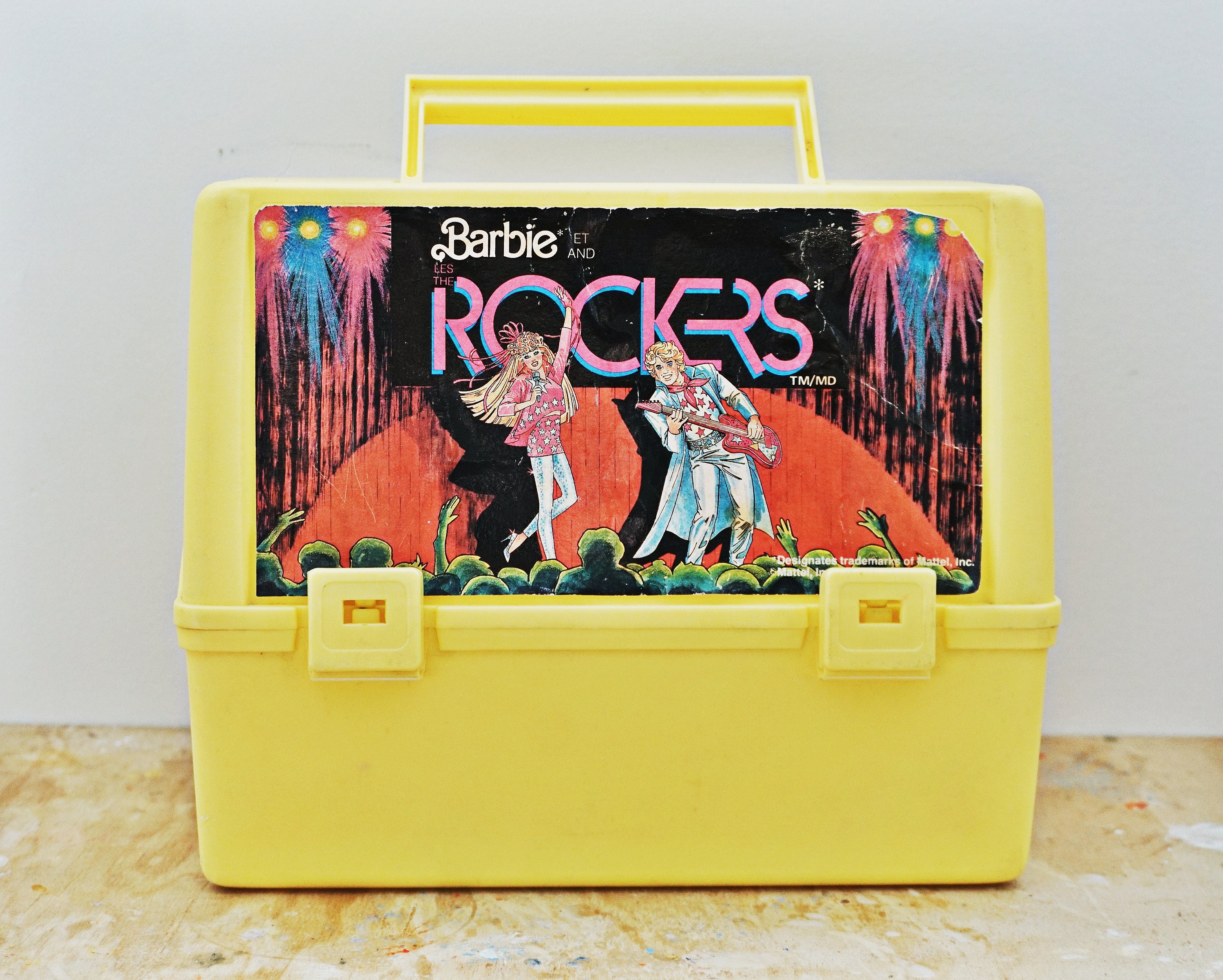 Barbie and the rockers lunch box on sale