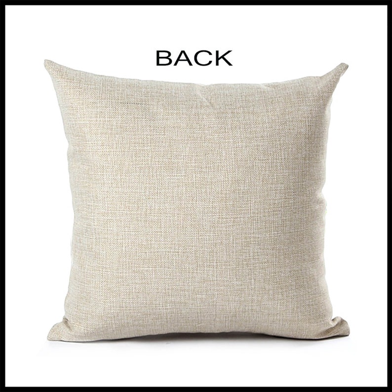 Printed on Linen Cotton Abstract Cushion Cover