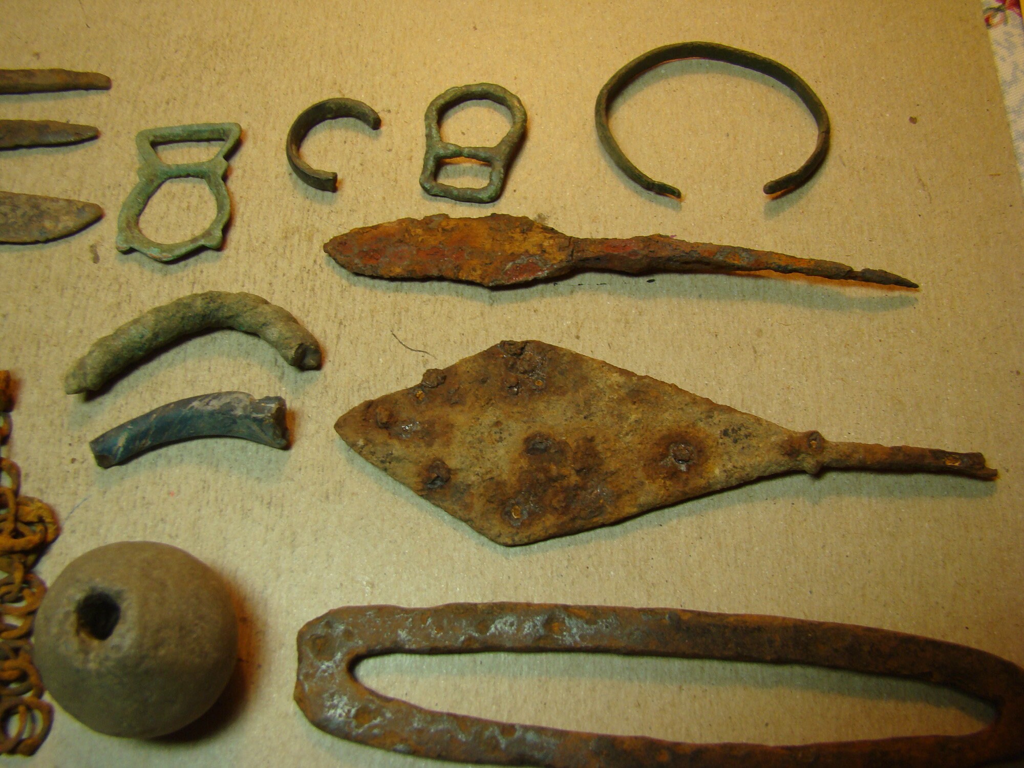 Ancient Viking iron & bronze relics artifacts Lot rare items Etsy