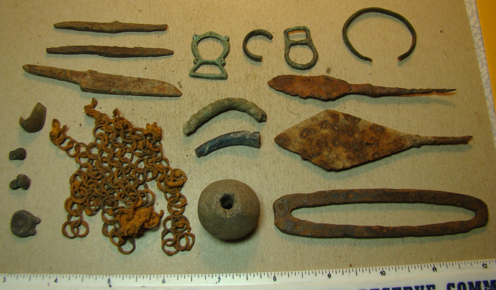 Ancient Viking iron & bronze relics artifacts Lot rare items Etsy