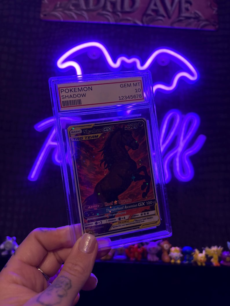 Custom Pokémon Card Personalized | Create Your Own Pokémon Card with Photo, Name & Stats, Unique Pokémon Gift for Kids/Fans Tag Team