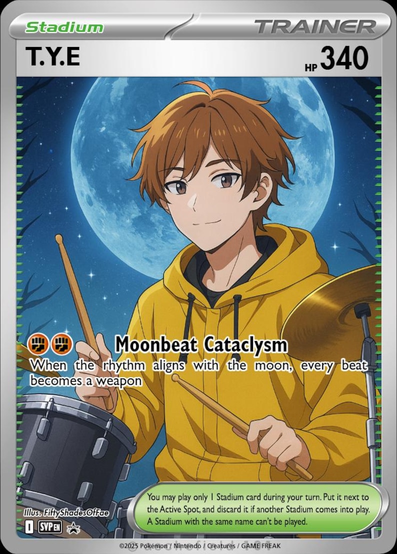 Custom Pokémon Card Personalized | Create Your Own Pokémon Card with Photo, Name & Stats, Unique Pokémon Gift for Kids/Fans Trainer