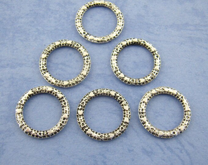 14mm Connector silver DIY Findings for Jewelry Making 10Pcs / 20Pcs.