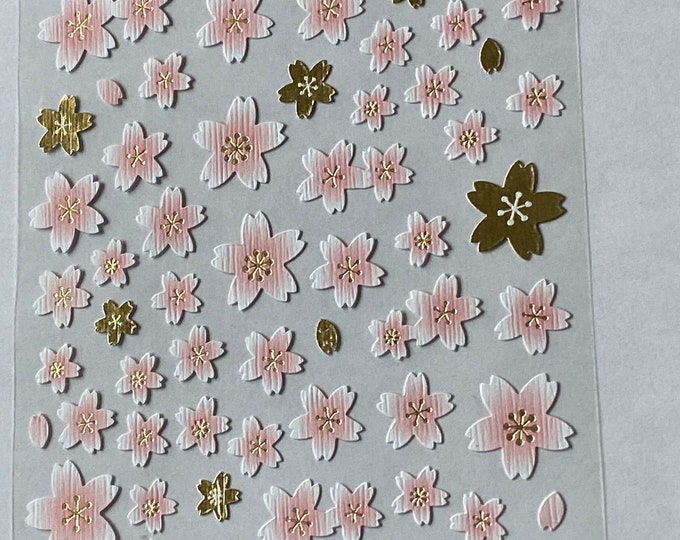 Flower stickers Craft Sticker Sheet for Planning, Journaling, Collecting or Scrap booking 1 Sheet.