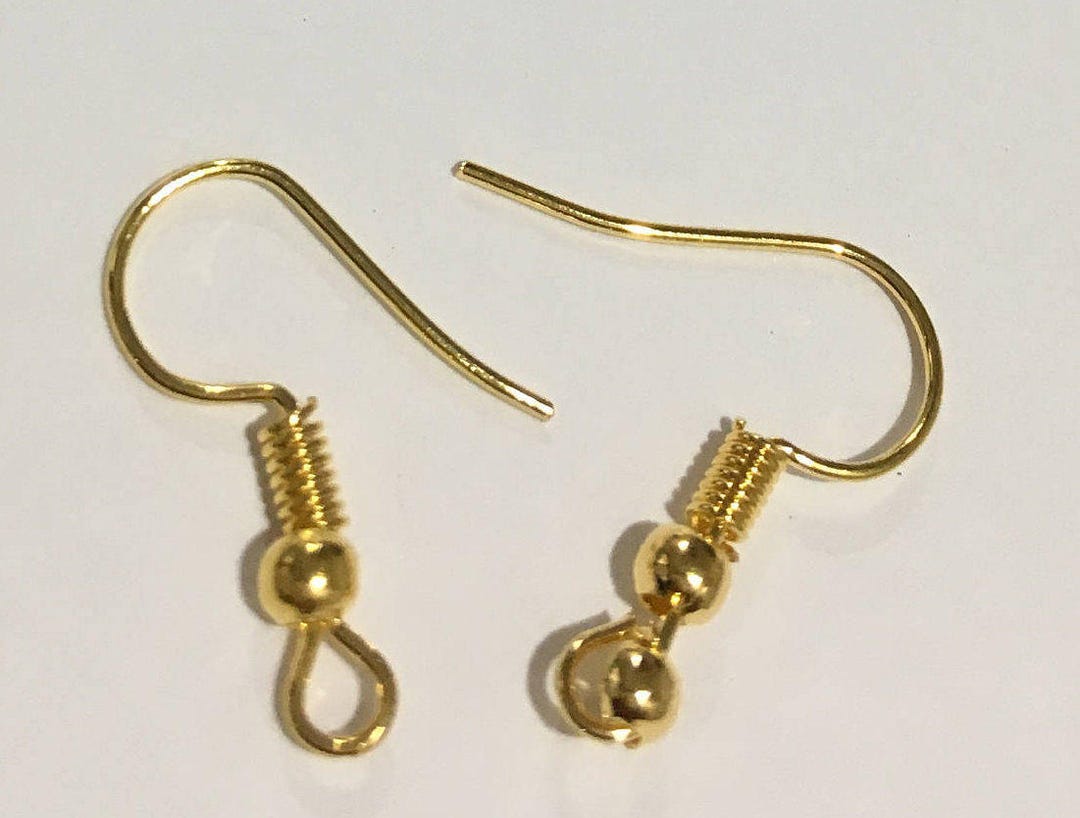 300 Ganci Per Orecchini Fai Da Te - Argento E Oro, S925, Con Anelli E Chiusure Di Sicurezza