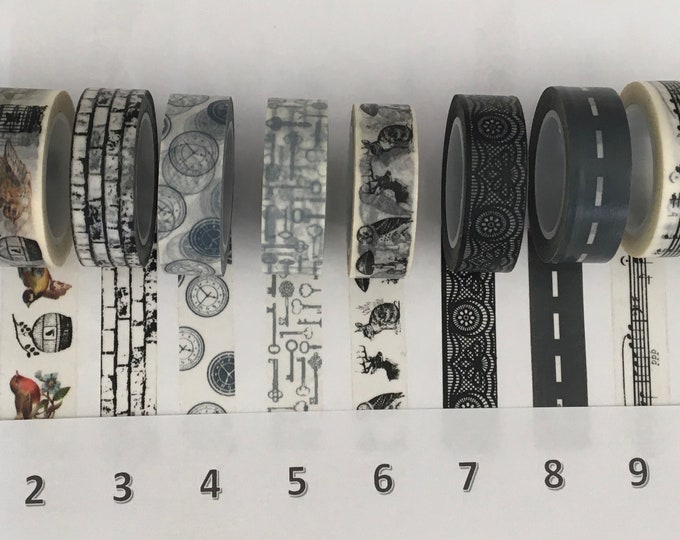 Washi Tapes pick your own from large collections