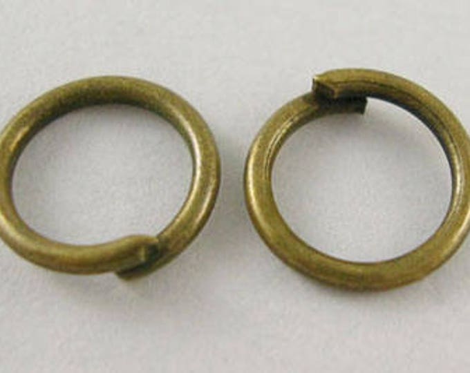 5mm/ 6mm/ 8mm Jump Rings Antique Bronze DIY Jewelry Supplies.