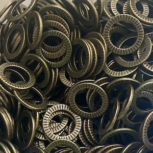 17mm Donut Connector Antique Bronze DIY Findings for Jewelry Making.
