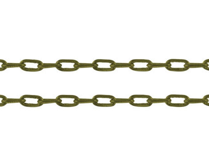 4x2mm Cable Chains Diamond Cut Chains antique bronze Finding  DIY Jewelry Making Supplies Findings