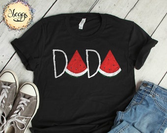 Wassermelonen Dada Shirt - Wassermelonen Shirt - Dada Shirt - Gesegnete Mama - Vatertagsgeschenk - Step Dad Geschenke - Neues Papa Geschenk - Obst Shirt