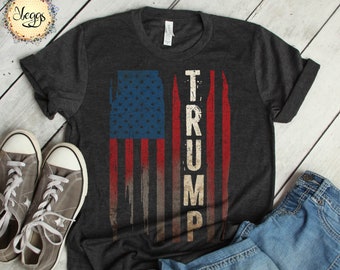 Trump 2024 USA Elections Flag Shirt, Vote Trump Supporter Tee, MAGA, Keep America Great Trump Patriotic Shirt