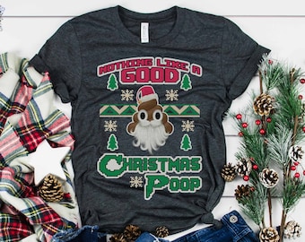 Poop Christmas - Weird Christmas - Poop Emoji - Emoji Gift - Christmas Shirts - Ugly Christmas Sweater - Christmas Pajamas - Pajama Shirt