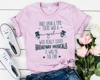 OPERA SHIRT, INSPIRATIONAL Shirt, Popular Graphic Printed There Was A Girl Broadway Musical Shirt, Theatre Broadway Gifts Aesthetic Shirt