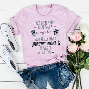 OPERA SHIRT, INSPIRATIONAL Shirt, Popular Graphic Printed There Was A Girl Broadway Musical Shirt, Theatre Broadway Gifts Aesthetic Shirt