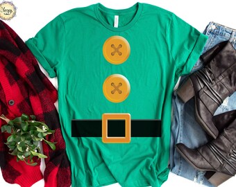 Elf Costume - Elf Shirt - Christmas Pajamas - Christmas Shirts - Christmas Elves - Family Christmas Shirts - Matching Christmas Shirts