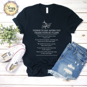 Grappige RC Vliegtuig Shirt, Nerd Shirt, Geek Geschenken, Vliegtuig Geschenken, Hobby Shirt, Radio GIfts, RC, RC Piloot Geschenken, Drone Pilot Gifts, Model Vliegtuig Nerd Black
